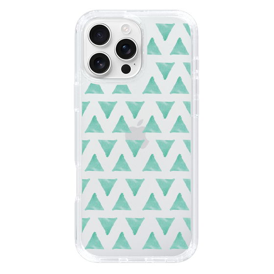 Slim Protection Case［ Original - Favorite Color Triangle - Green ］