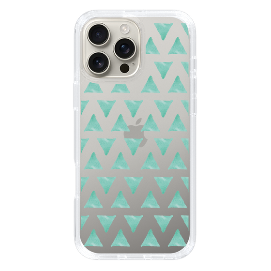 Slim Protection Case［ Original - Favorite Color Triangle - Green ］