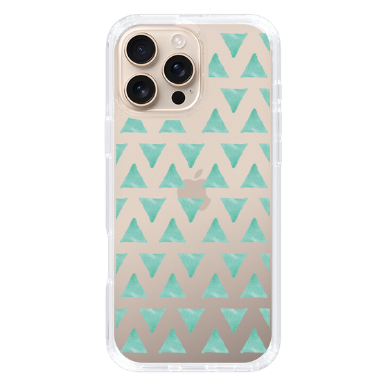 Slim Protection Case［ Original - Favorite Color Triangle - Green ］