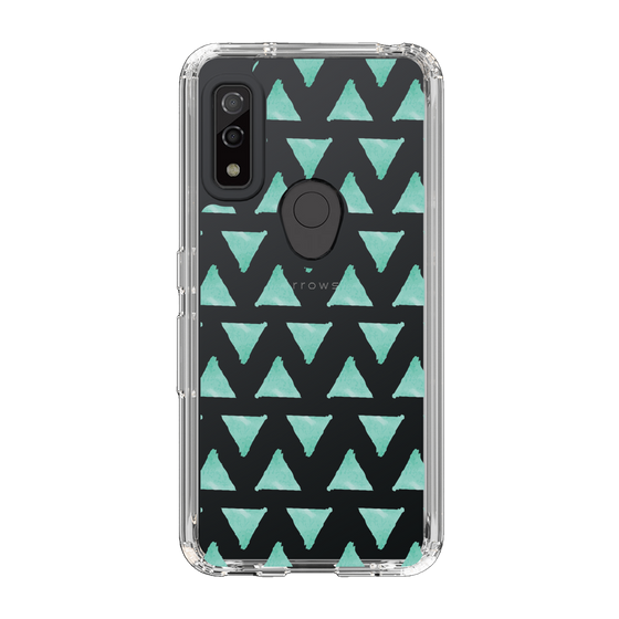 Slim Protection Case［ Original - Favorite Color Triangle - Green ］