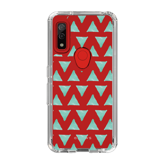 Slim Protection Case［ Original - Favorite Color Triangle - Green ］