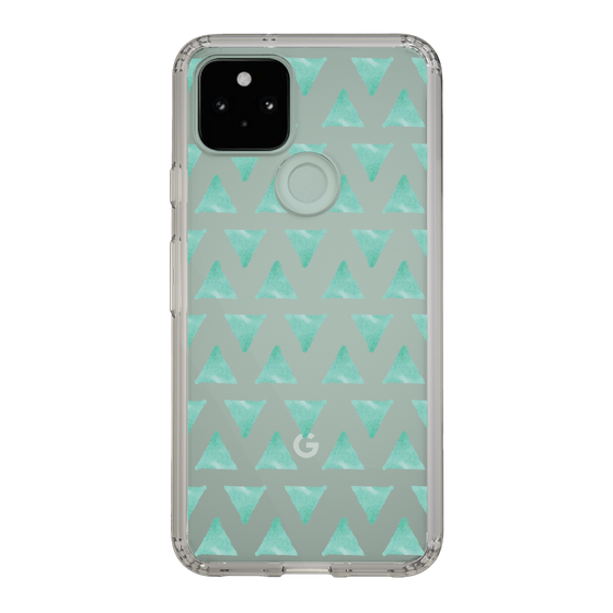 Slim Protection Case［ Original - Favorite Color Triangle - Green ］