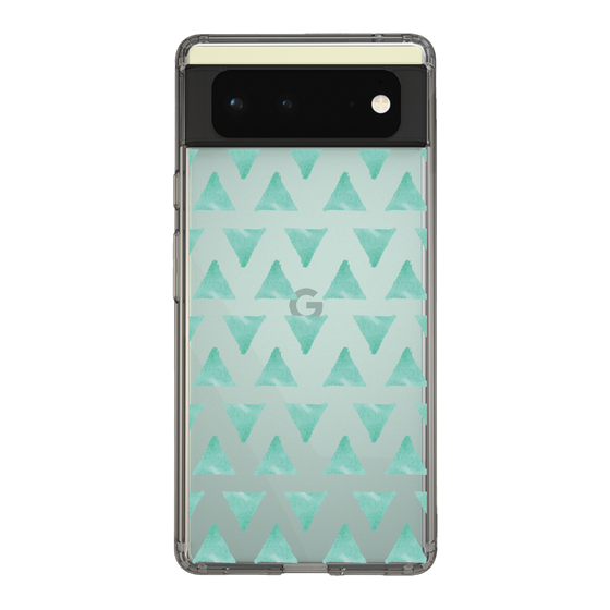 Slim Protection Case［ Original - Favorite Color Triangle - Green ］