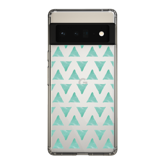Slim Protection Case［ Original - Favorite Color Triangle - Green ］