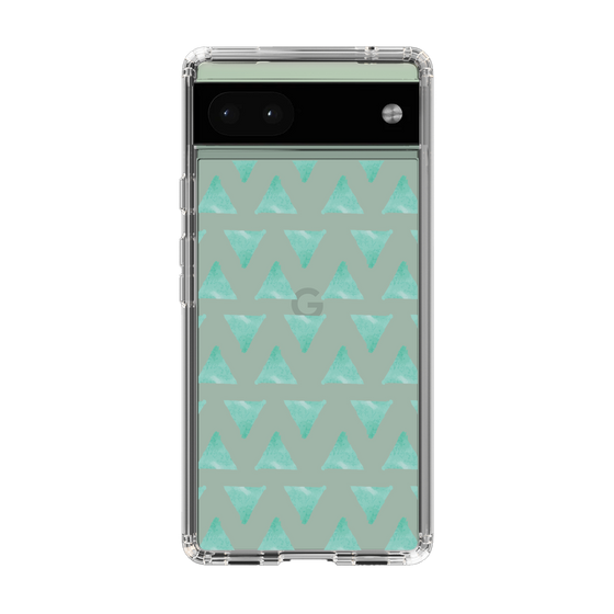 Slim Protection Case［ Original - Favorite Color Triangle - Green ］