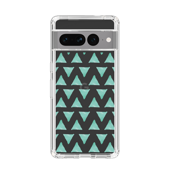 Slim Protection Case［ Original - Favorite Color Triangle - Green ］
