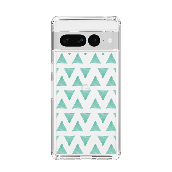 Slim Protection Case［ Original - Favorite Color Triangle - Green ］