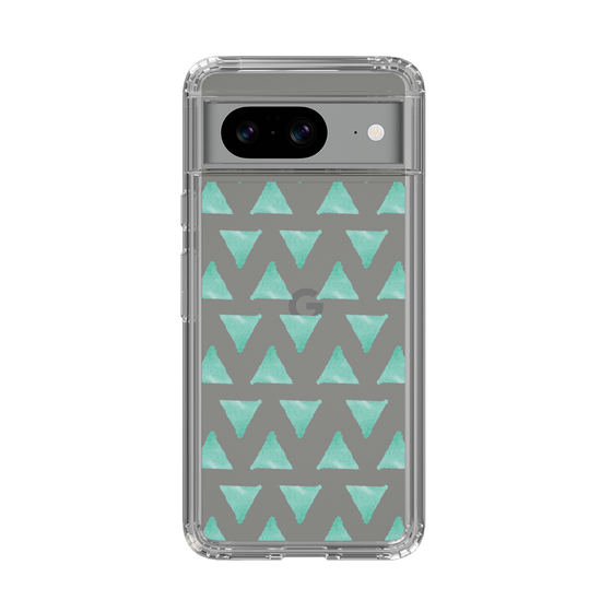 Slim Protection Case［ Original - Favorite Color Triangle - Green ］