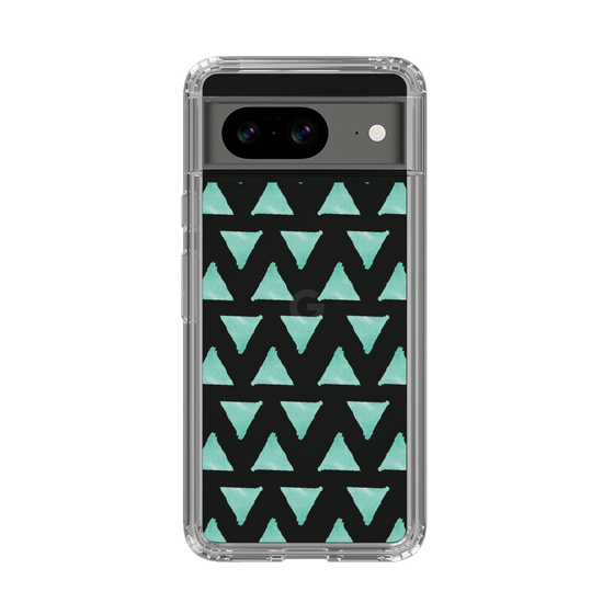 Slim Protection Case［ Original - Favorite Color Triangle - Green ］