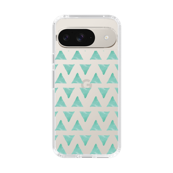 Slim Protection Case［ Original - Favorite Color Triangle - Green ］
