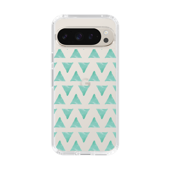 Slim Protection Case［ Original - Favorite Color Triangle - Green ］