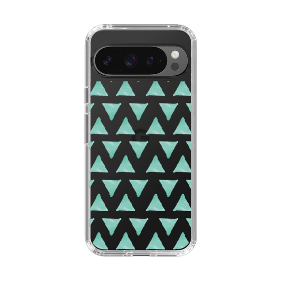 Slim Protection Case［ Original - Favorite Color Triangle - Green ］