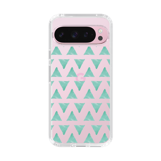 Slim Protection Case［ Original - Favorite Color Triangle - Green ］