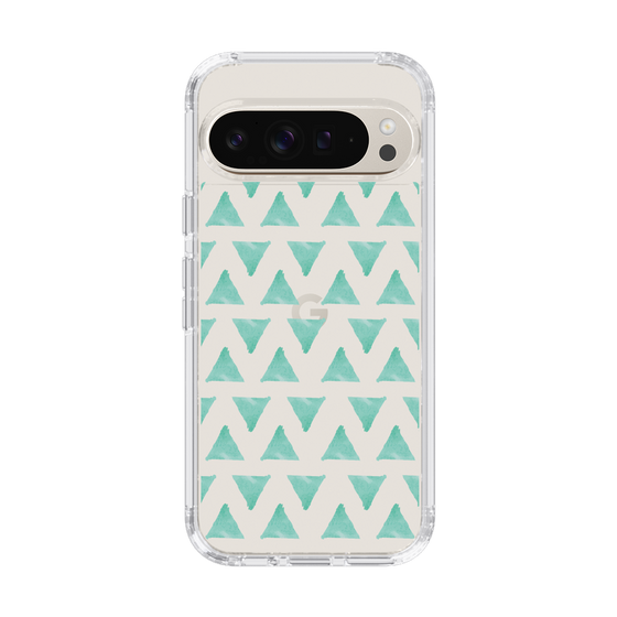 Slim Protection Case［ Original - Favorite Color Triangle - Green ］