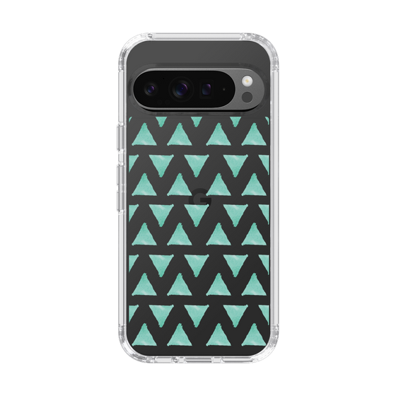 Slim Protection Case［ Original - Favorite Color Triangle - Green ］