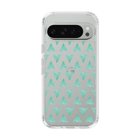 Slim Protection Case［ Original - Favorite Color Triangle - Green ］