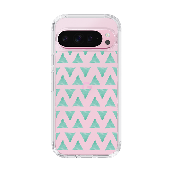 Slim Protection Case［ Original - Favorite Color Triangle - Green ］