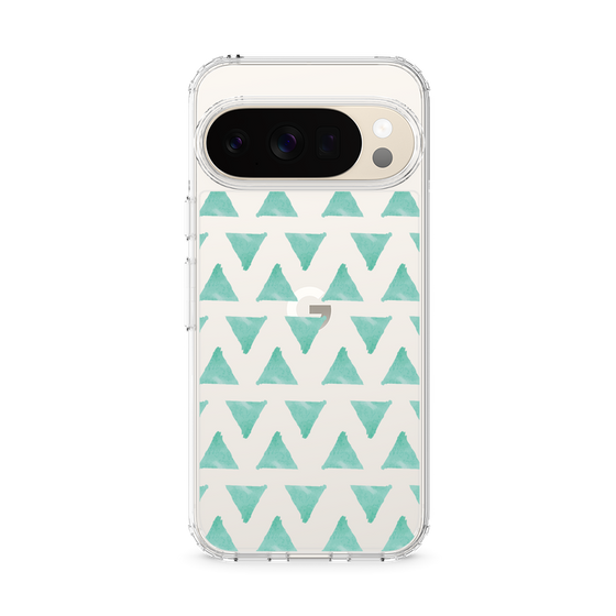 Slim Protection Case［ Original - Favorite Color Triangle - Green ］