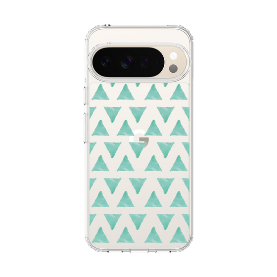 Slim Protection Case［ Original - Favorite Color Triangle - Green ］