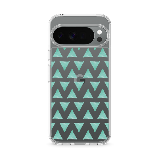 Slim Protection Case［ Original - Favorite Color Triangle - Green ］