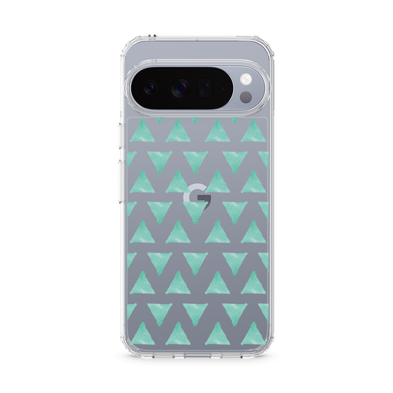 Slim Protection Case［ Original - Favorite Color Triangle - Green ］