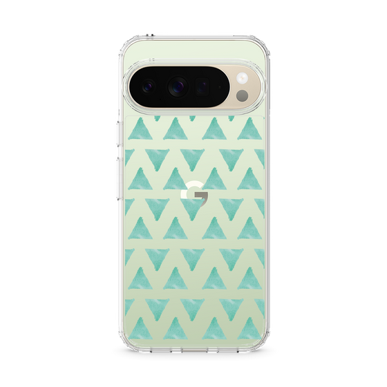 Slim Protection Case［ Original - Favorite Color Triangle - Green ］