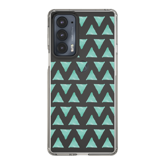 Slim Protection Case［ Original - Favorite Color Triangle - Green ］