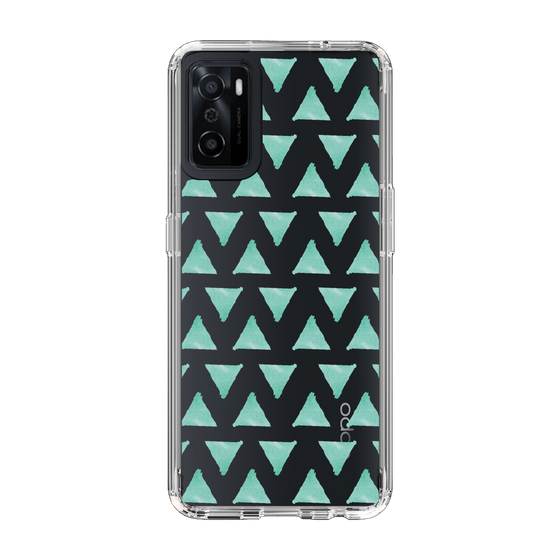 Slim Protection Case［ Original - Favorite Color Triangle - Green ］