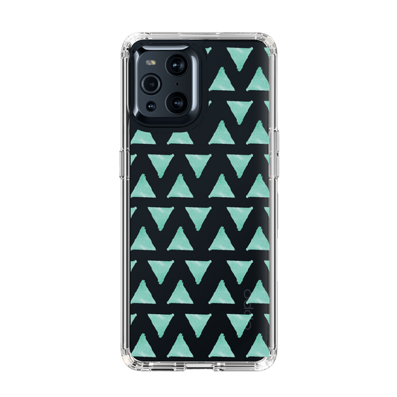 Slim Protection Case［ Original - Favorite Color Triangle - Green ］