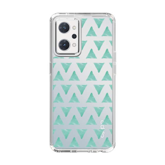 Slim Protection Case［ Original - Favorite Color Triangle - Green ］