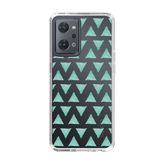 Slim Protection Case［ Original - Favorite Color Triangle - Green ］