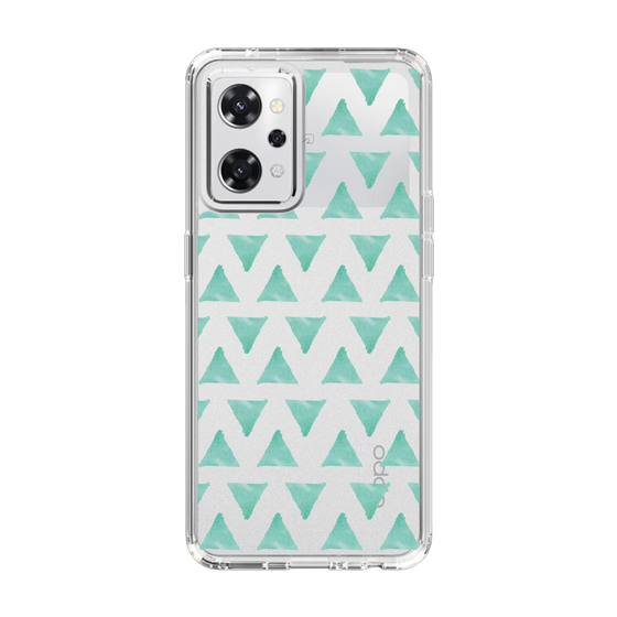 Slim Protection Case［ オリジナル - 推し色三角 - Green ］
