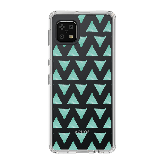 Slim Protection Case［ Original - Favorite Color Triangle - Green ］