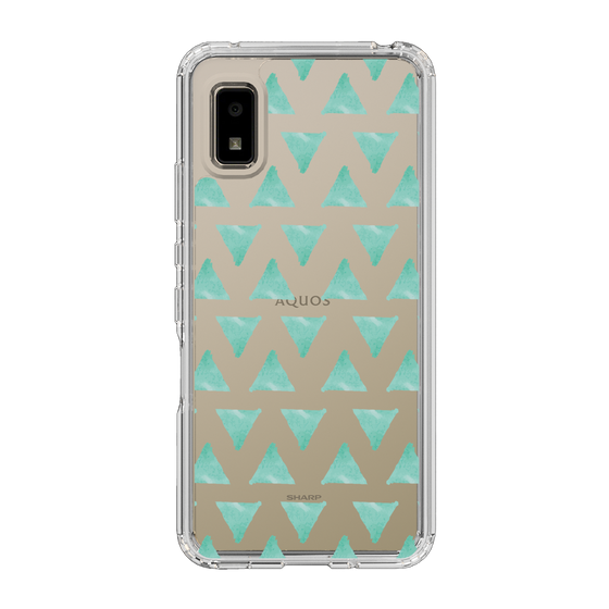 Slim Protection Case［ Original - Favorite Color Triangle - Green ］