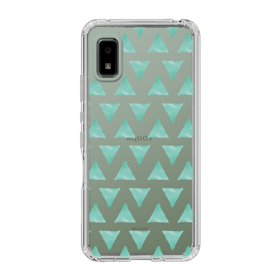 Slim Protection Case［ Original - Favorite Color Triangle - Green ］