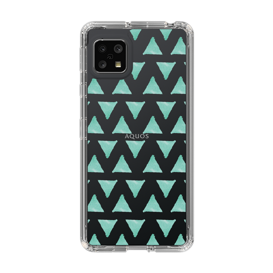 Slim Protection Case［ Original - Favorite Color Triangle - Green ］