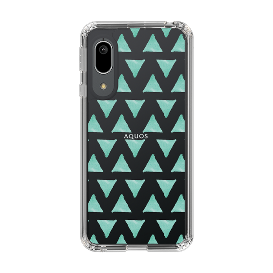 Slim Protection Case［ Original - Favorite Color Triangle - Green ］