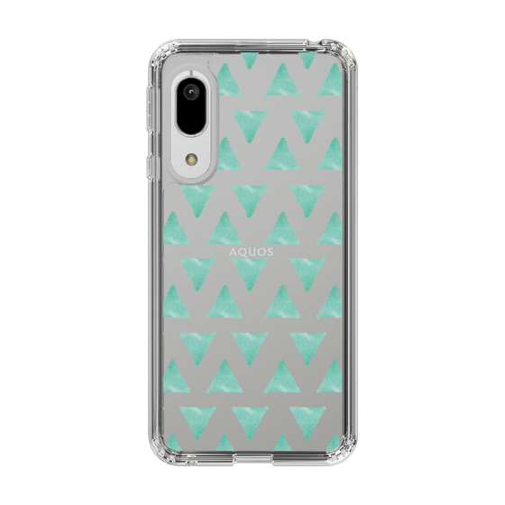 Slim Protection Case［ Original - Favorite Color Triangle - Green ］