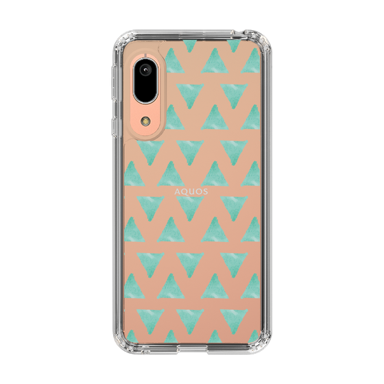 Slim Protection Case［ Original - Favorite Color Triangle - Green ］
