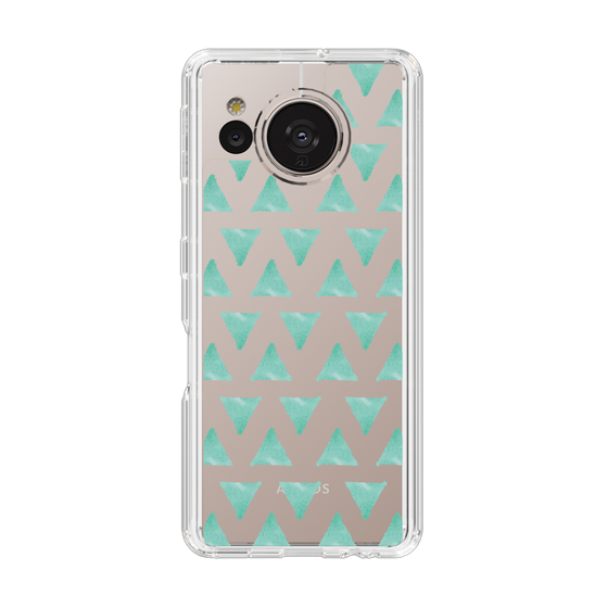 Slim Protection Case［ Original - Favorite Color Triangle - Green ］