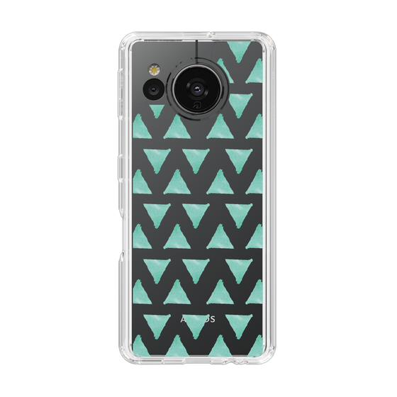 Slim Protection Case［ Original - Favorite Color Triangle - Green ］
