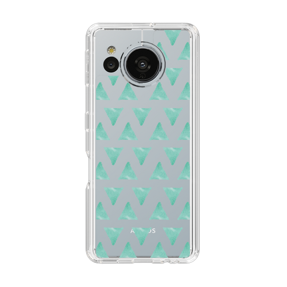 Slim Protection Case［ Original - Favorite Color Triangle - Green ］