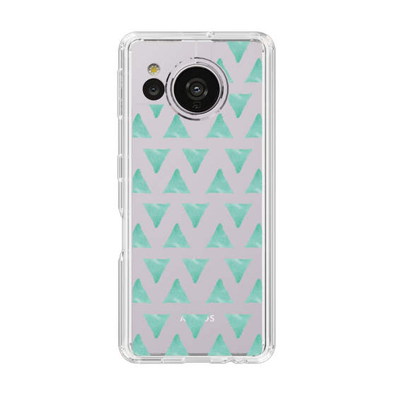 Slim Protection Case［ Original - Favorite Color Triangle - Green ］