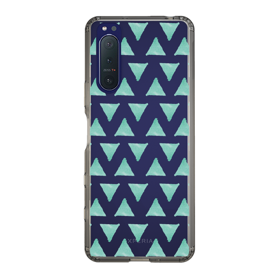 Slim Protection Case［ Original - Favorite Color Triangle - Green ］