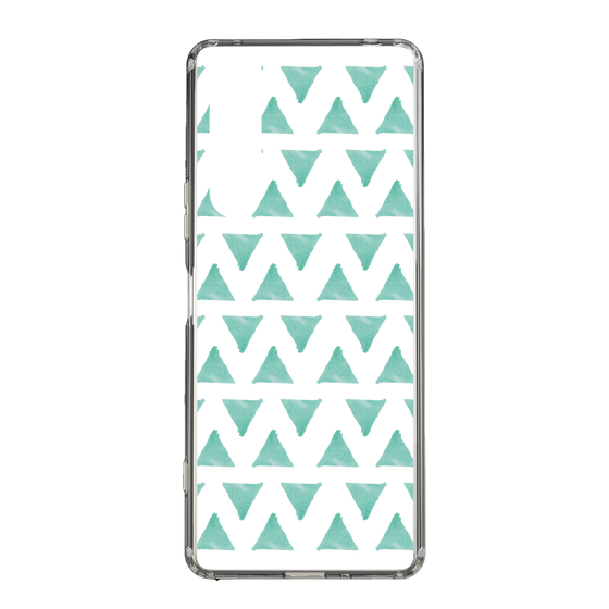 Slim Protection Case［ Original - Favorite Color Triangle - Green ］