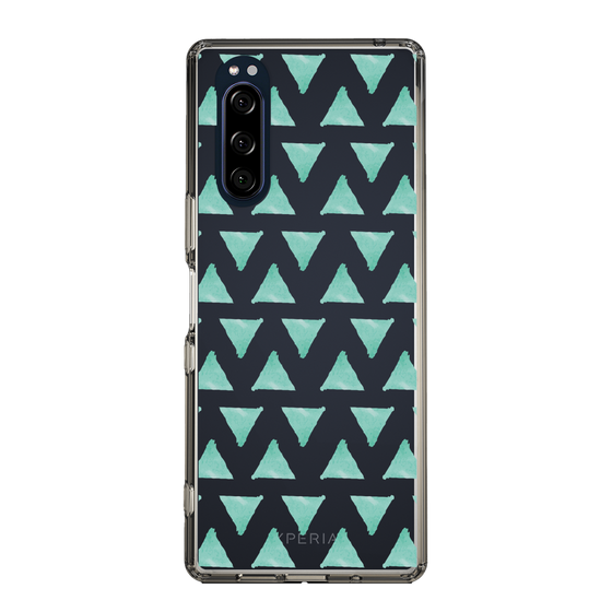 Slim Protection Case［ Original - Favorite Color Triangle - Green ］