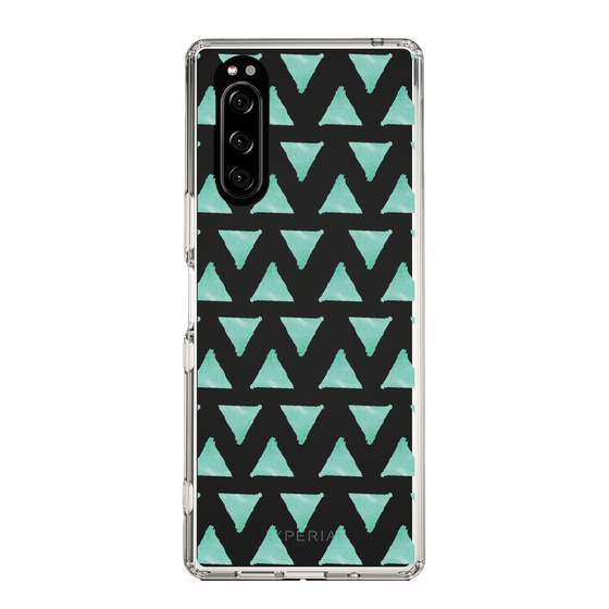 Slim Protection Case［ Original - Favorite Color Triangle - Green ］