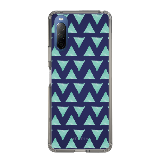 Slim Protection Case［ Original - Favorite Color Triangle - Green ］