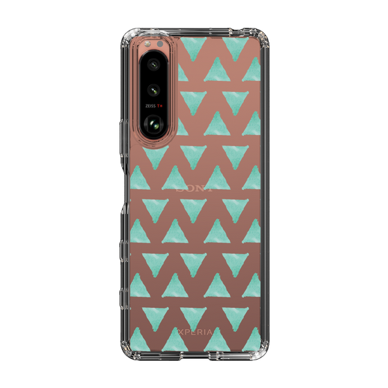 Slim Protection Case［ Original - Favorite Color Triangle - Green ］