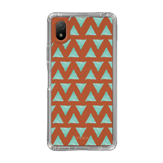 Slim Protection Case［ Original - Favorite Color Triangle - Green ］